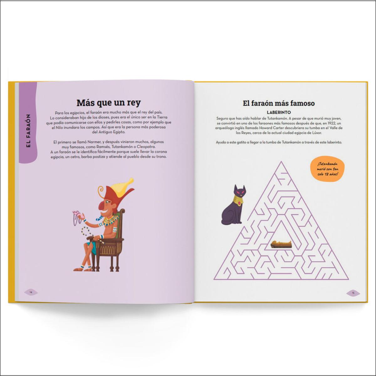 Pasatiempos del Antiguo Egipto: Libro de actividades, jeroglíficos, juegos y pasatiempos para niños. (Capa mole) 2