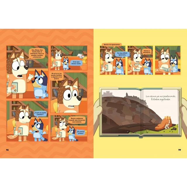 Bluey. Recopilatorio de cuentos - Más cuentos de 5 minutos (edición en español): 6 cuentos en 1 solo libro (Capa dura) 3