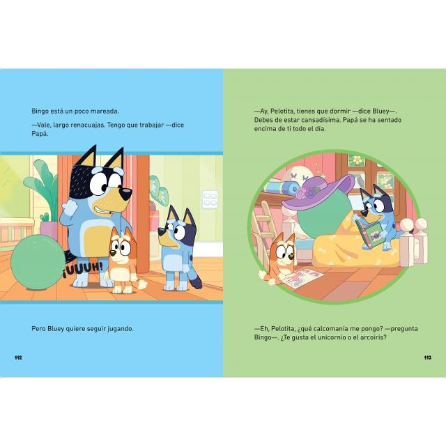 Bluey. Recopilatorio de cuentos - Más cuentos de 5 minutos (edición en español): 6 cuentos en 1 solo libro (Capa dura) 6