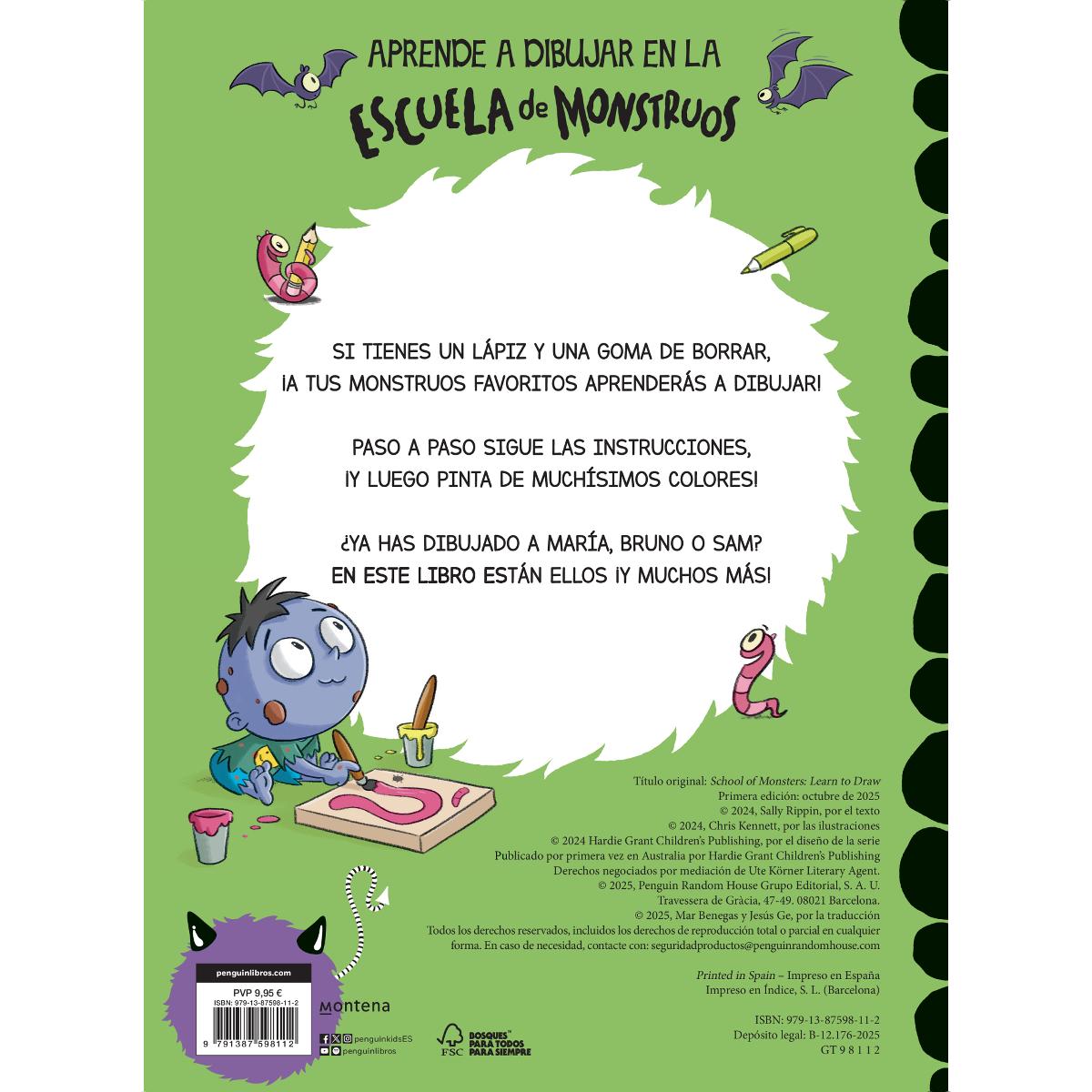 Escuela de Monstruos - Aprende a dibujar (Capa mole) 2