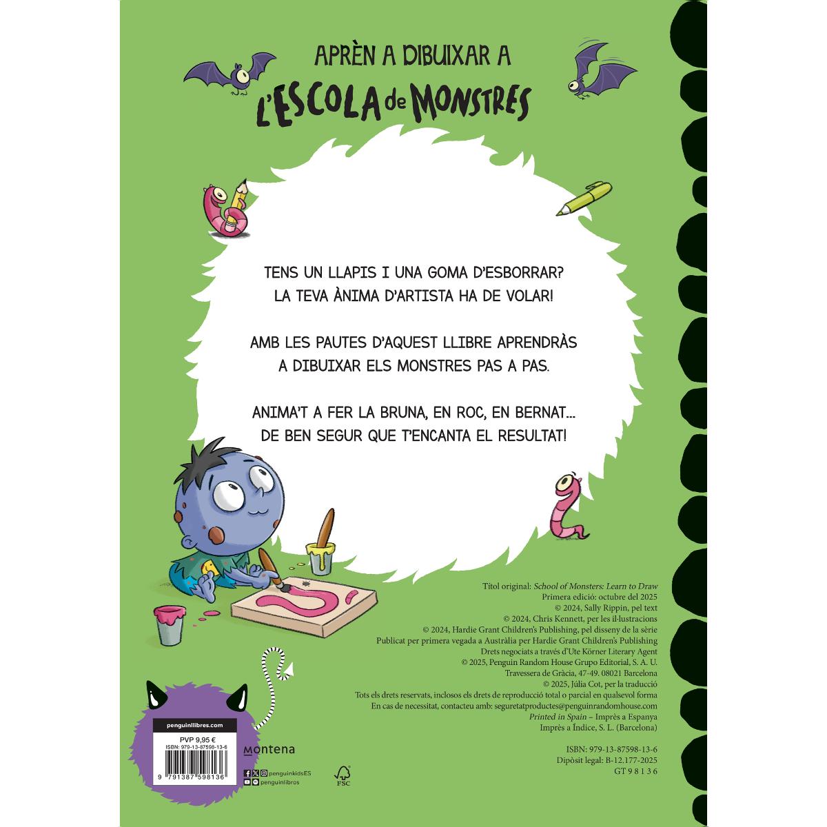 L'Escola de Monstres - Aprèn a dibuixar (Capa mole) 2
