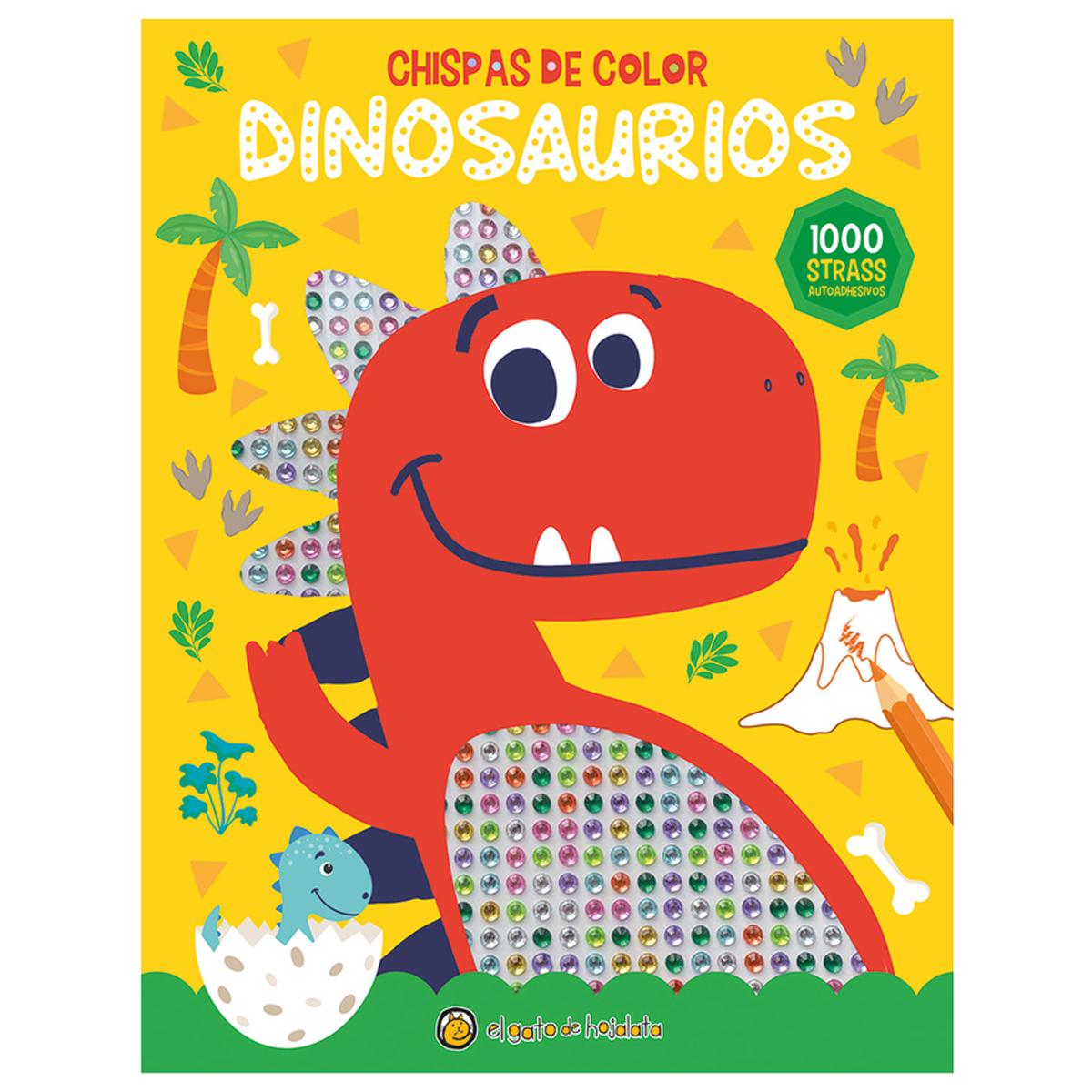Dinosaurios (chispas de colores) 1