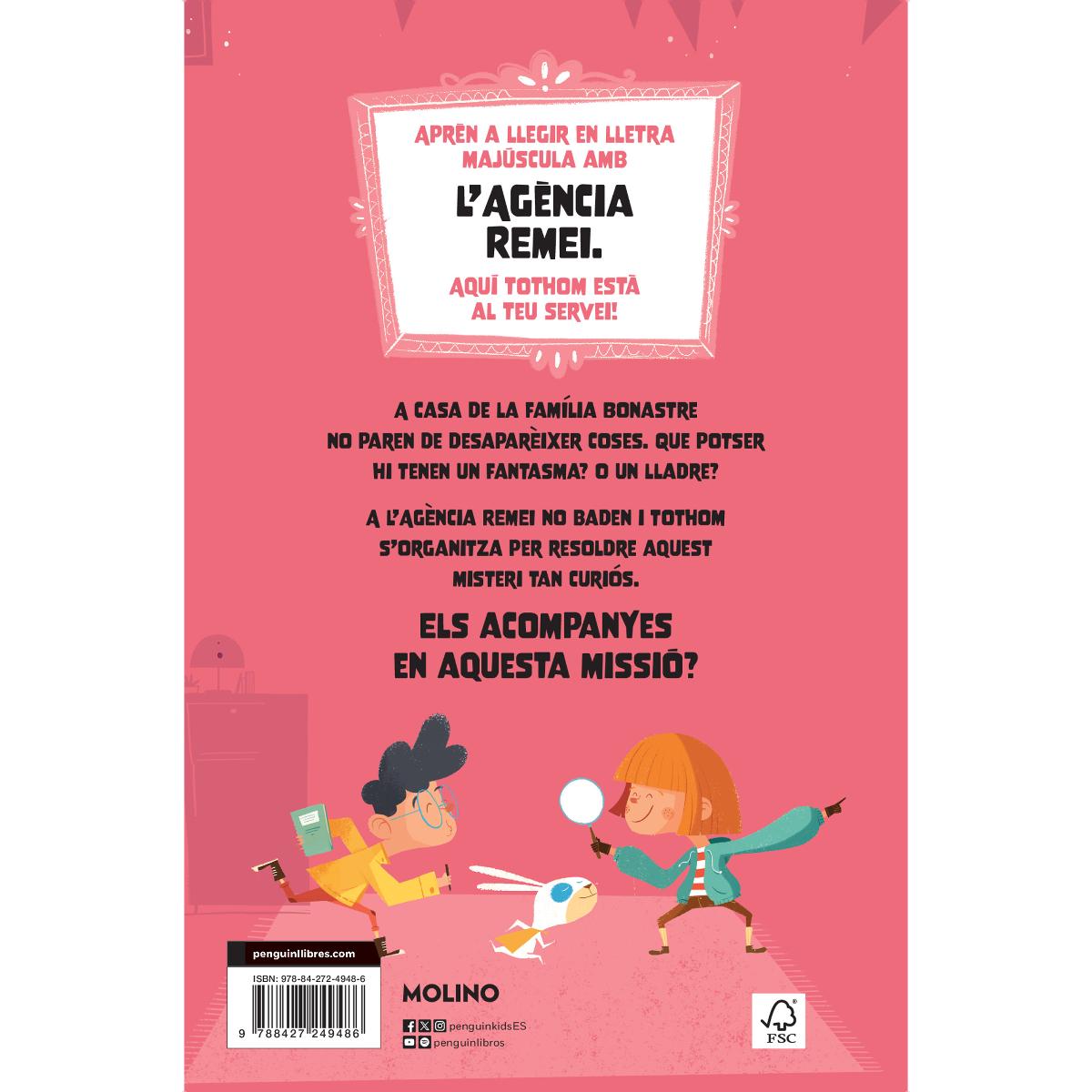 Missió: la familia Bonastre (Aprèn a llegir amb l'Agència REMEI 4): Amb lletra MAJÚSCULA (llibres per a nens a partir de 5 i 6 anys) (Capa mole) 2