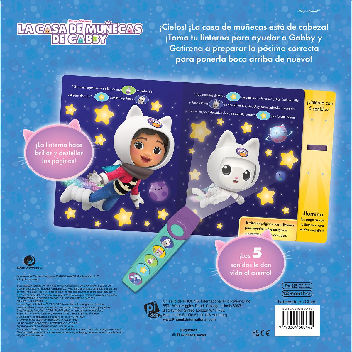 CIENCIA BRILLANTE. LA CASA DE MUÑECAS DE GABBY. LIBRO CON LINTERNA 2