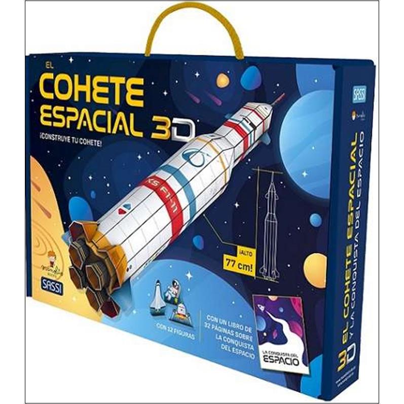 Cohete espacial 3d 1
