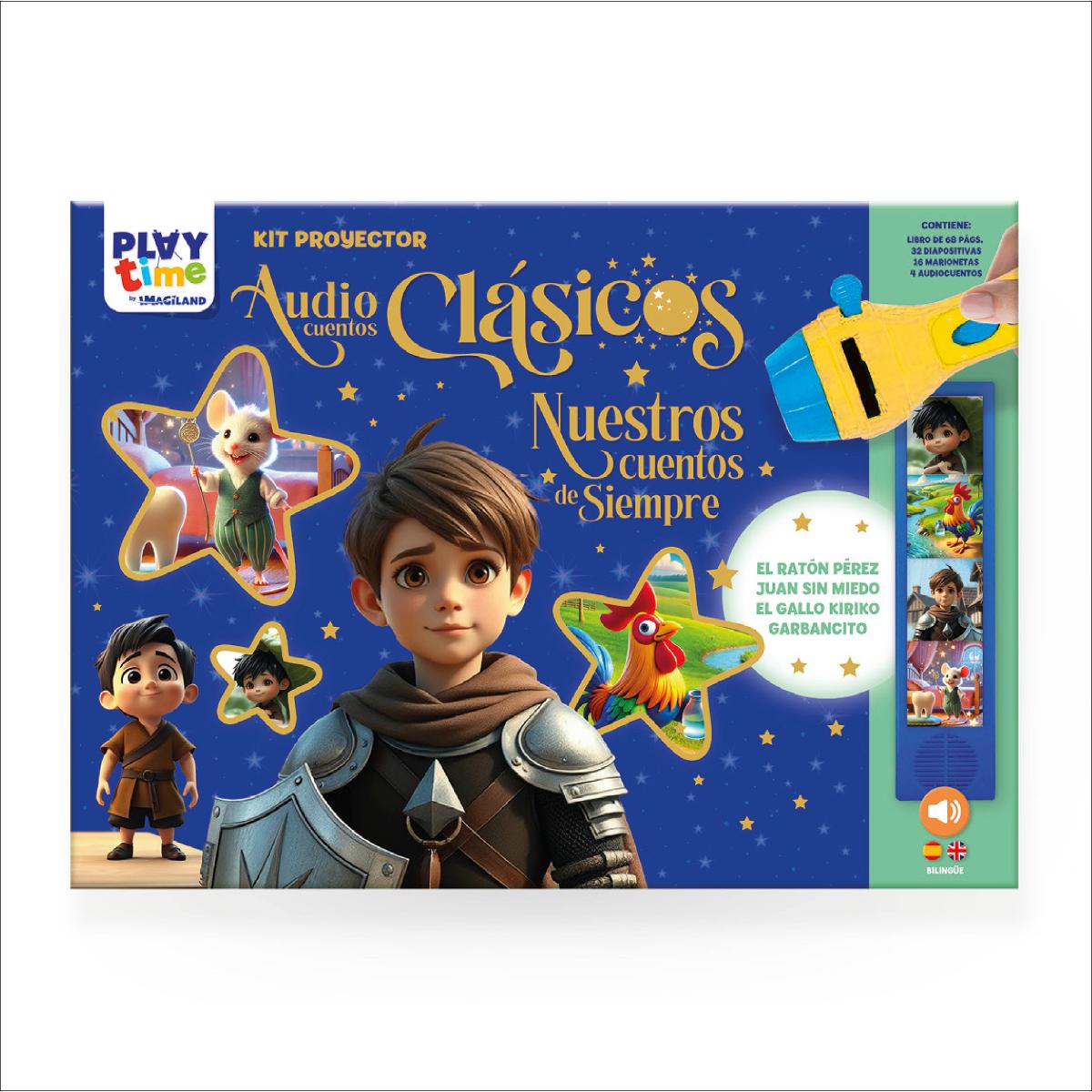 KIT PROYECTOR AUDIOCUENTOS CLASICOS - CUENTOS DE SIEMPRE 1
