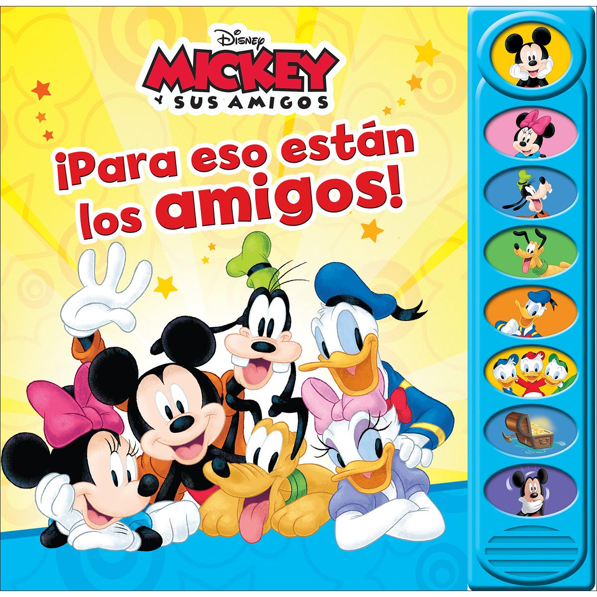 ¡para eso están los amigos! mickey 8 botones 1