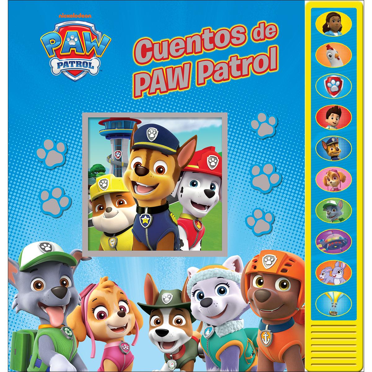 Tesoro de cuentos de paw patrol con sonido 10 boto 1