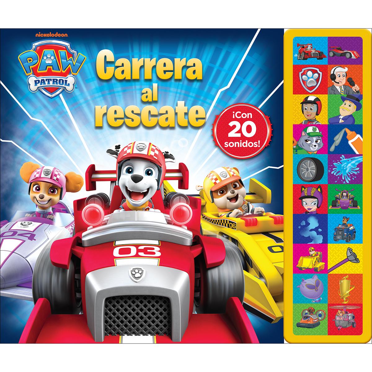 Carrera al rescate.Patrulla canina.20botones 1