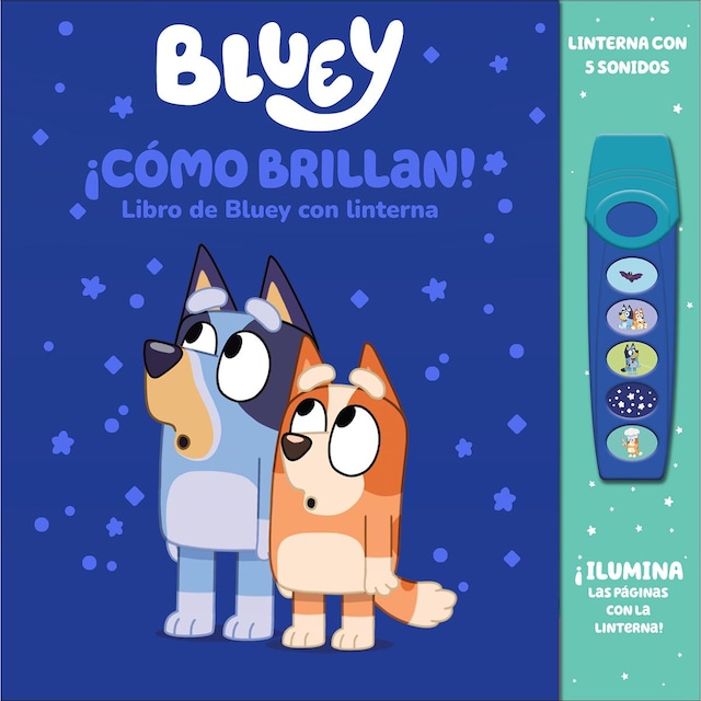 Imagen 0 de ¡cómo brillan! libro de bluey con linterna