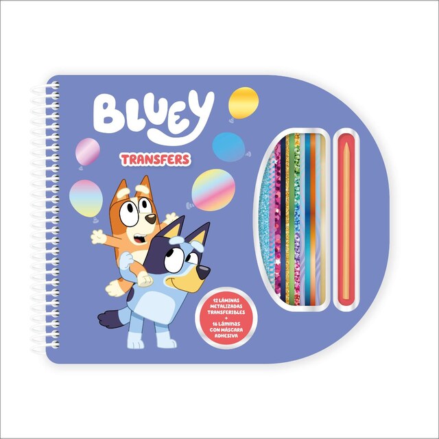 Imagem 0 de BLUEY TRANSFERS - LIBRETA ESPIRAL