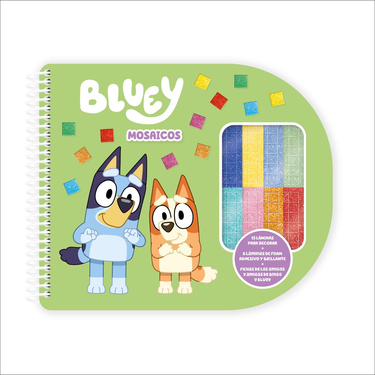 Imagem 0 de BLUEY MOSAICOS - LIBRETA ESPIRAL