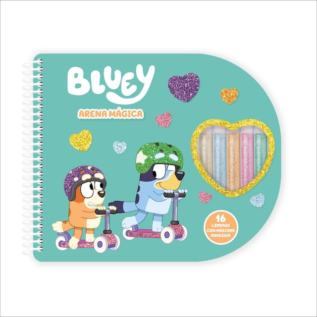 Imagen 0 de BLUEY ARENA MAGICA - LIBRETA ESPIRAL