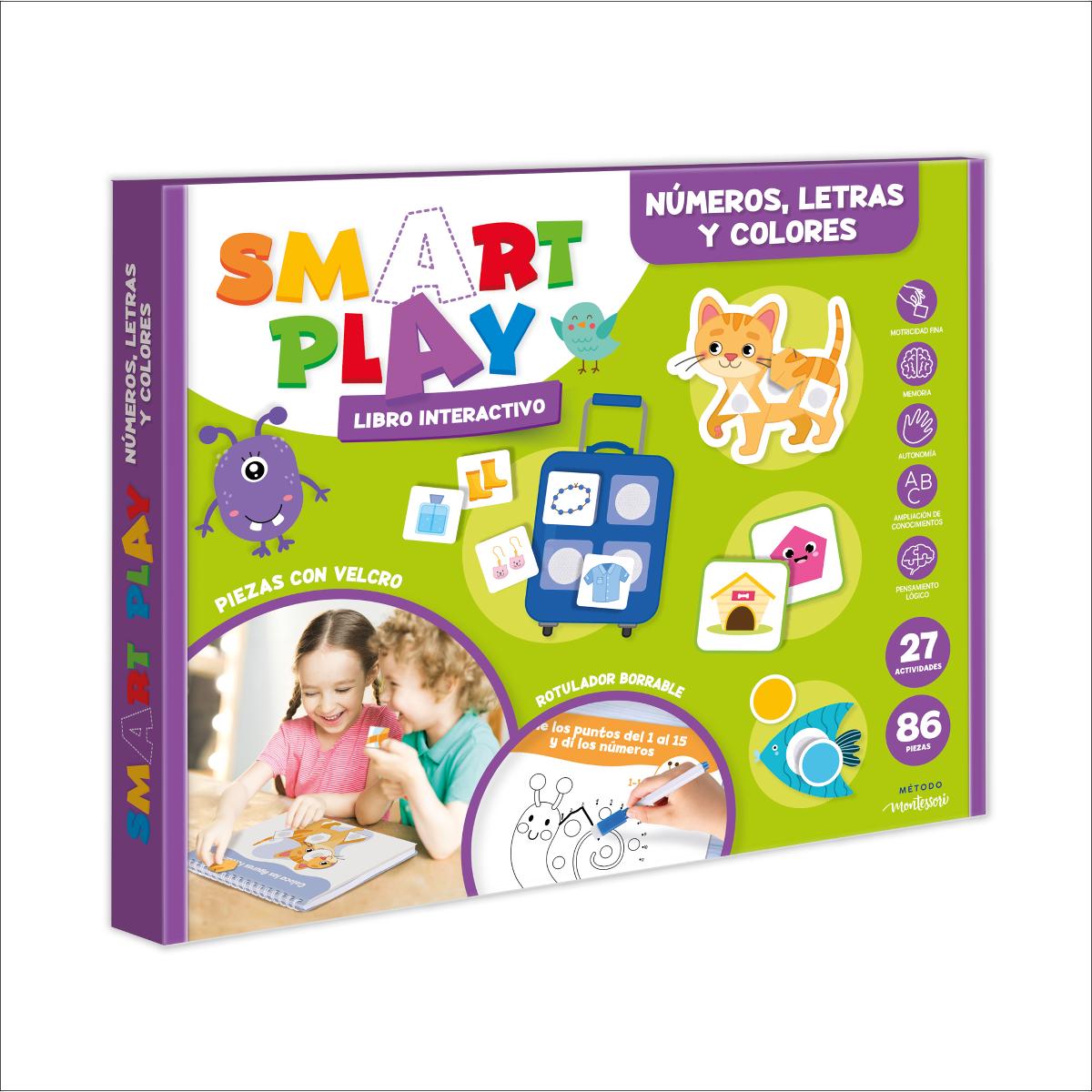 SMART PLAY - NUMEROS, LETRAS Y COLORES 1
