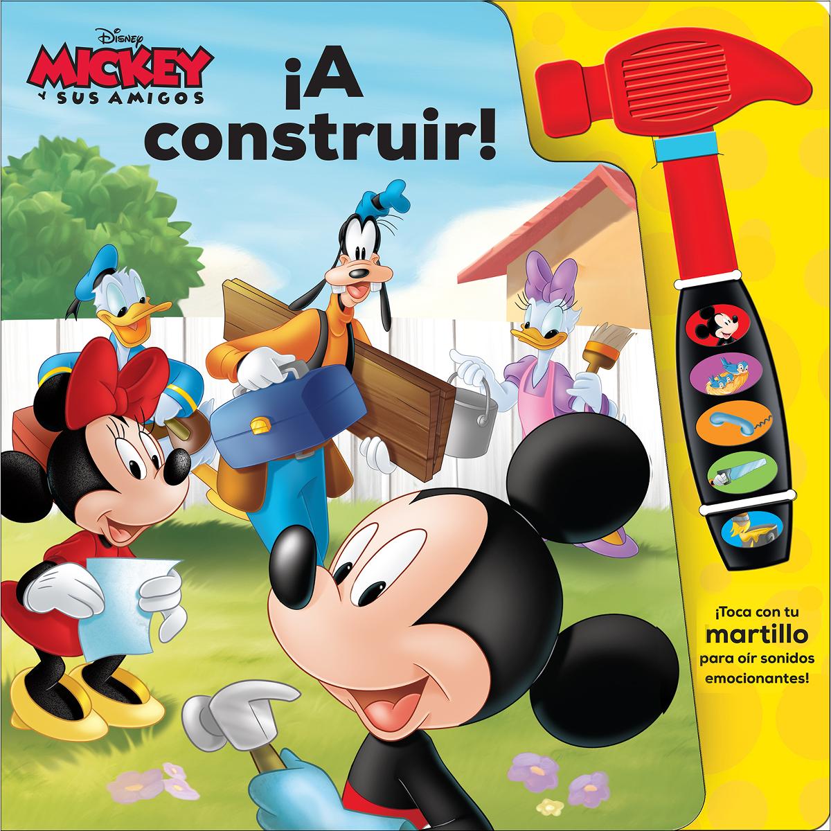 ¡a construir! libro con martillo sonoromickey 1