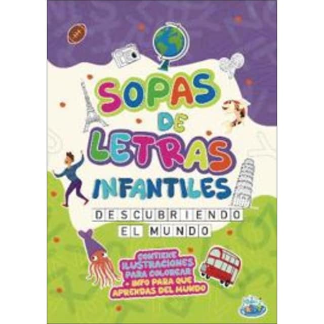 Imagen 0 de Sopas de letras descubriendo el mundo -sopa de le