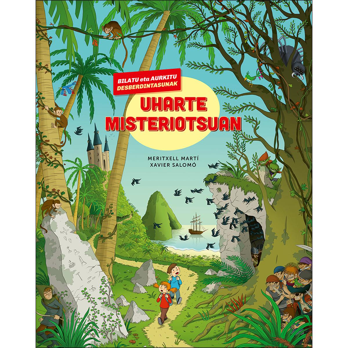 Imagem 0 de Bilatu eta aurkitu desberdintasunak uharte misteriotsuan. (Capa dura)