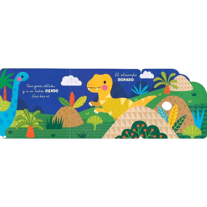 Toca y siente dinosaur 2