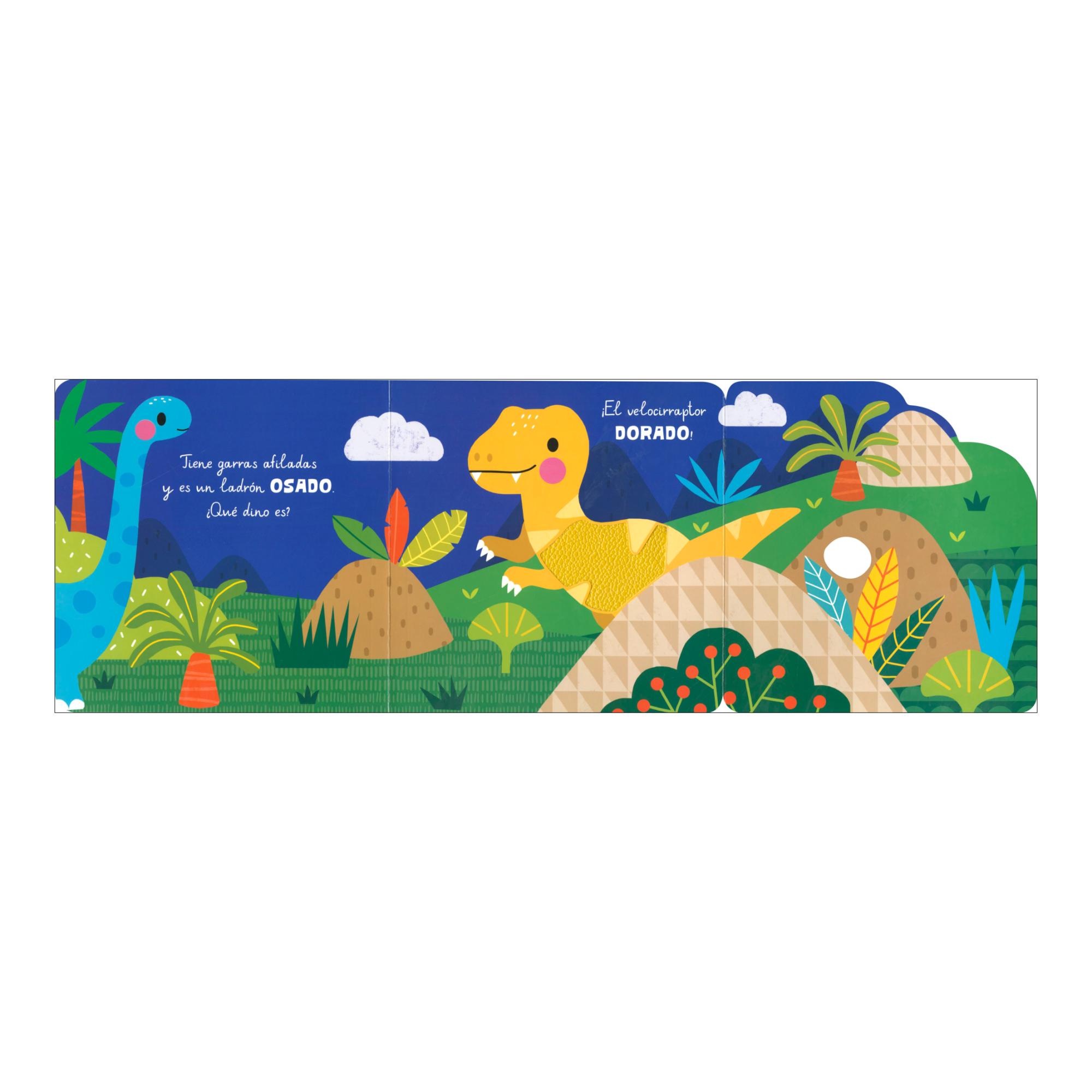 Toca y siente dinosaur 3