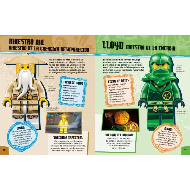 Lego Ninjago. El renacer de los dragones. Enciclopedia de personajes: Incluye una minifigura de Sora (Capa dura) 3