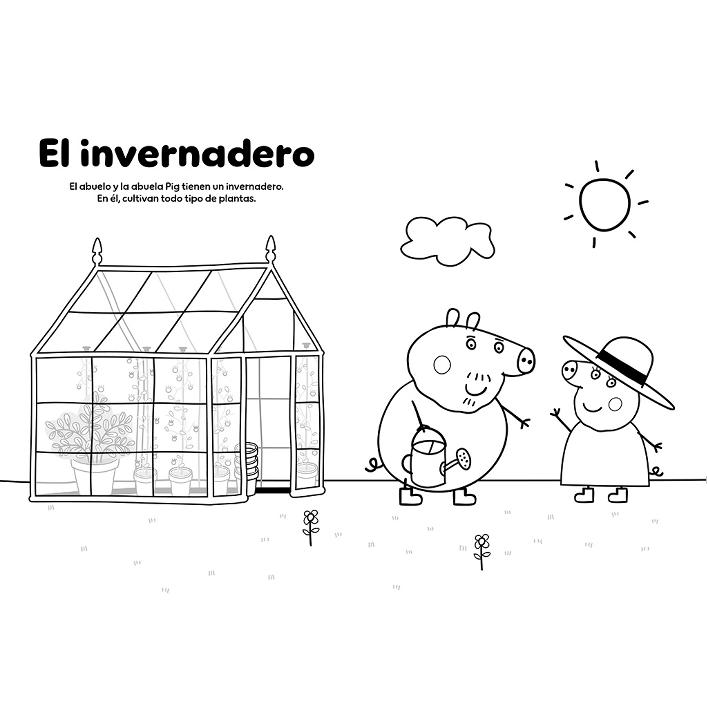 Súper mega libro de colorear (Peppa Pig. Actividades): Con más de 100 dibujos para colorear (Capa mole) 3