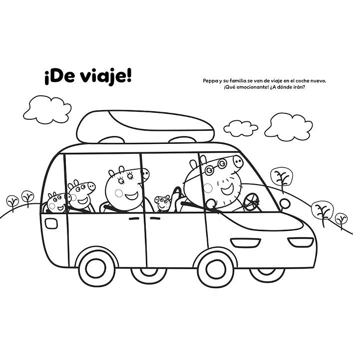 Súper mega libro de colorear (Peppa Pig. Actividades): Con más de 100 dibujos para colorear (Capa mole) 5