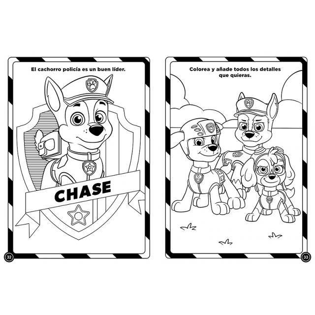 Paw Patrol | Patrulla Canina. Actividades - Súper mega libro de colorear: Con 128 dibujos para colorear (Capa mole) 3