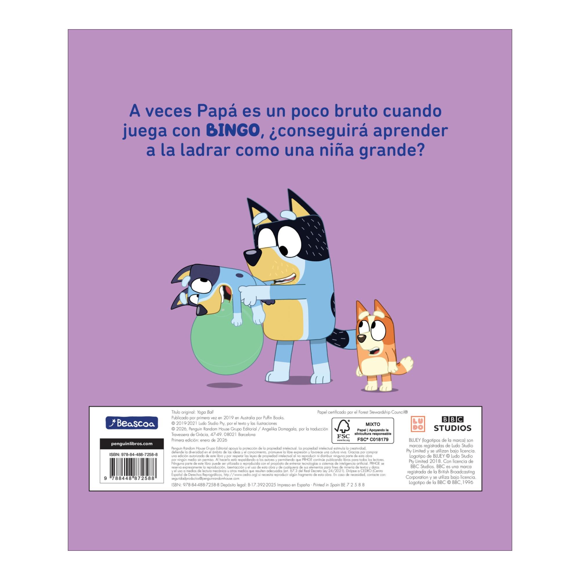 Bluey. Un cuento 15 - La pelota de yoga (Capa dura) 2