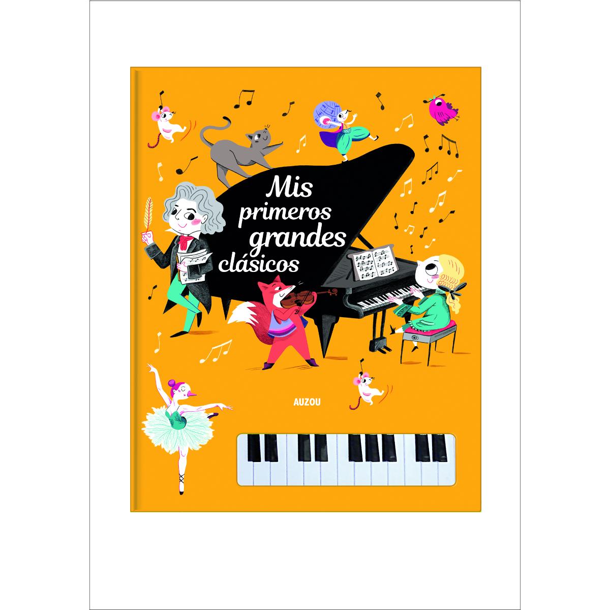 Libro piano. Mis primeros grandes Clásicos 1