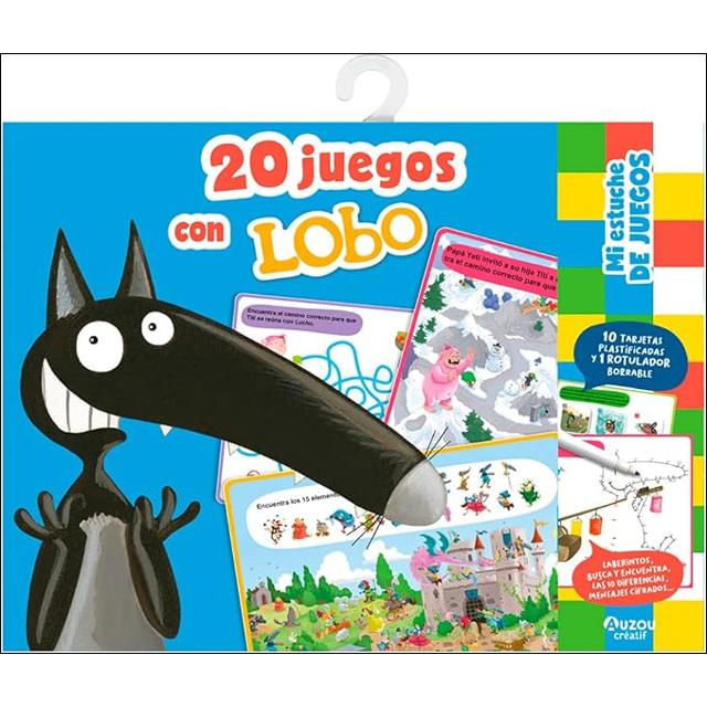 20 JUEGOS CON LOBO. MI ESTUCHE DE JUEGOS 1