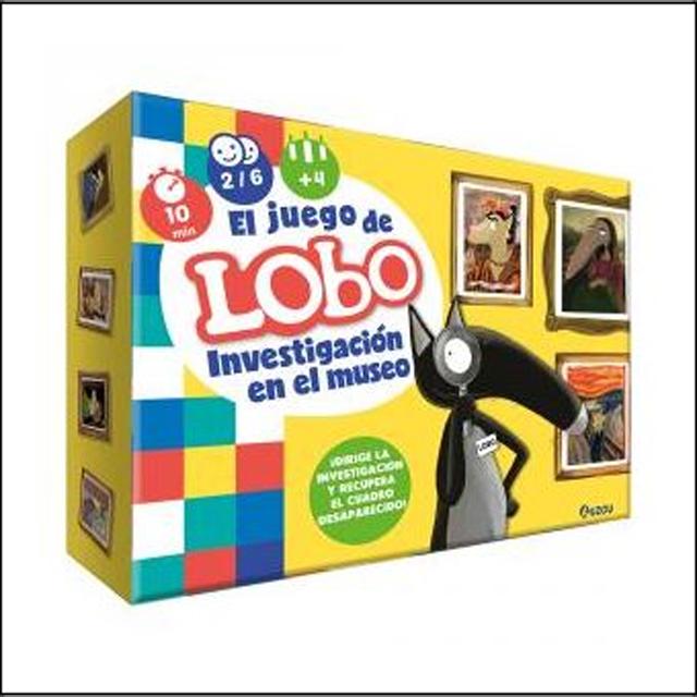 LOBO, INVESTIGACION EN EL MUSEO. MIS PEQUEÑOS JUEGOS 1