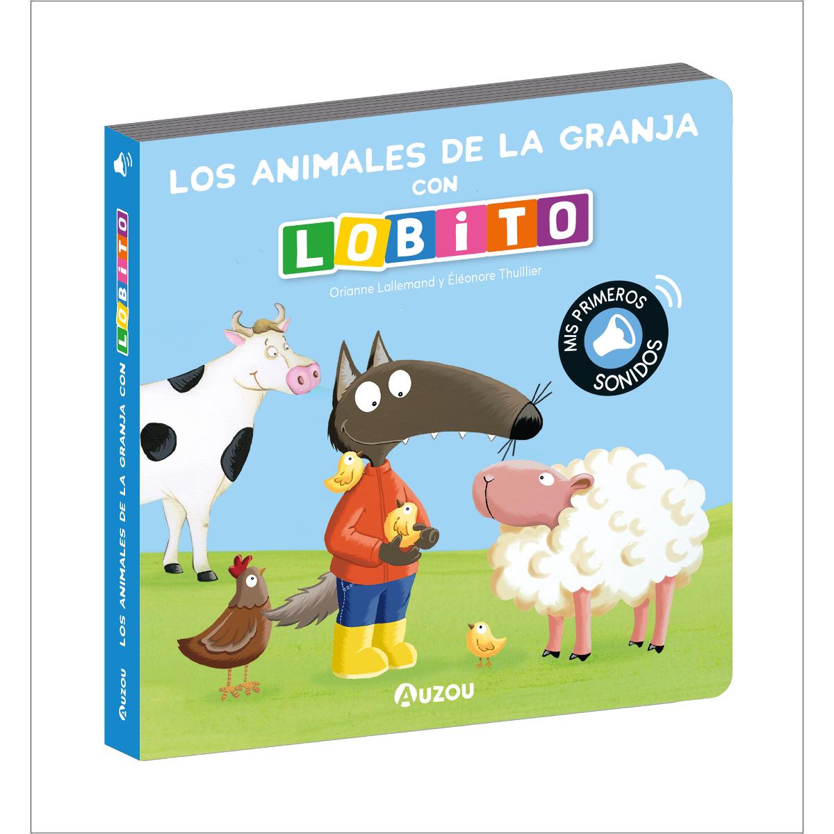 Imagem 0 de Libro sonidos. Los animales de la granja con Lobito