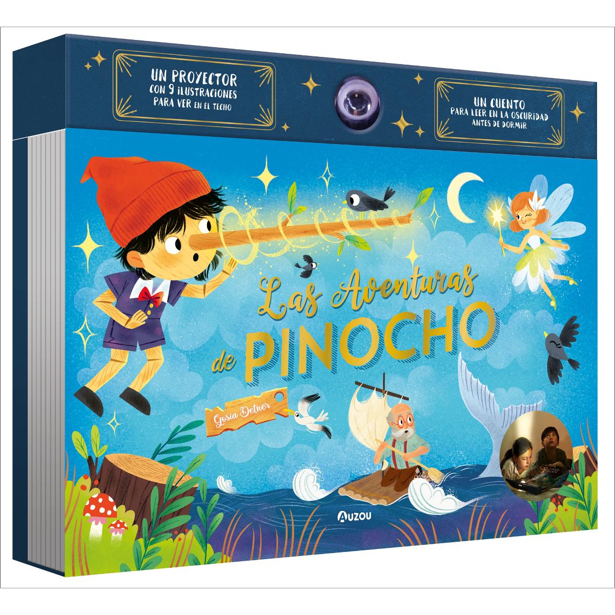 Imagen 0 de Las aventuras de Pinocho. Libro proyector  (Tapa dura)