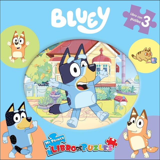 Imagen 0 de Bluey (libro+3 puzles)