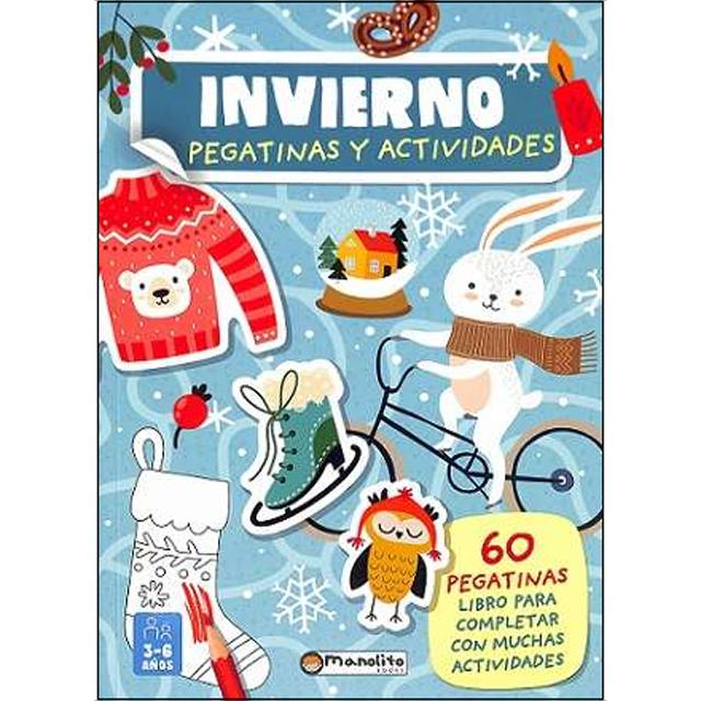 Invierno pegatinas y actividades (Capa dura) 1