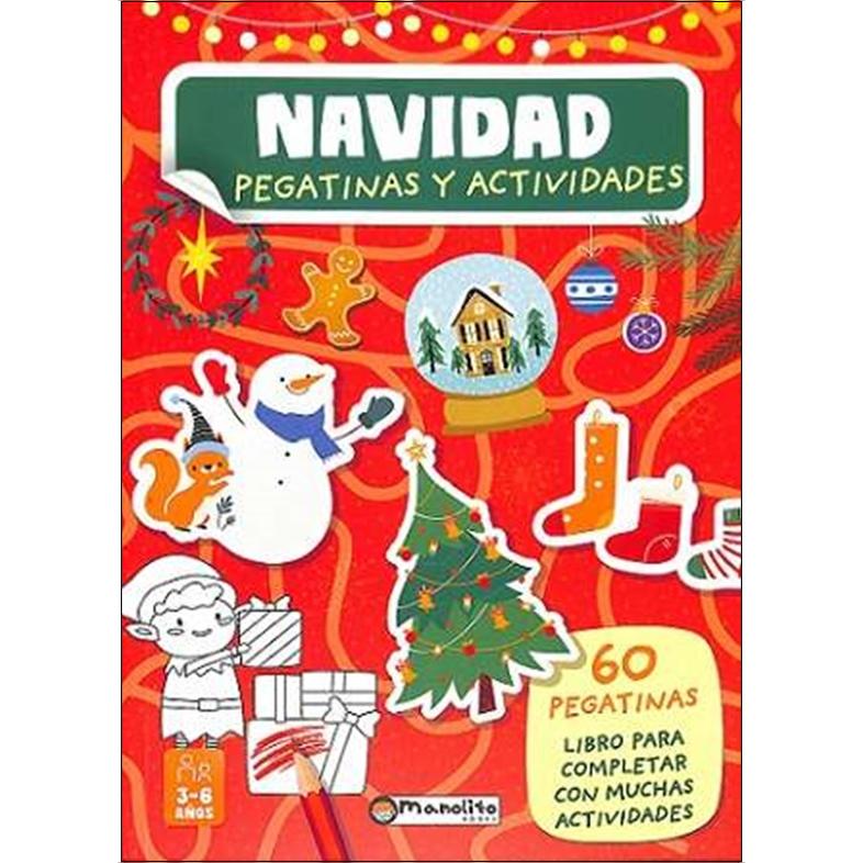 Navidad pegatinas y actividades (Capa dura) 1