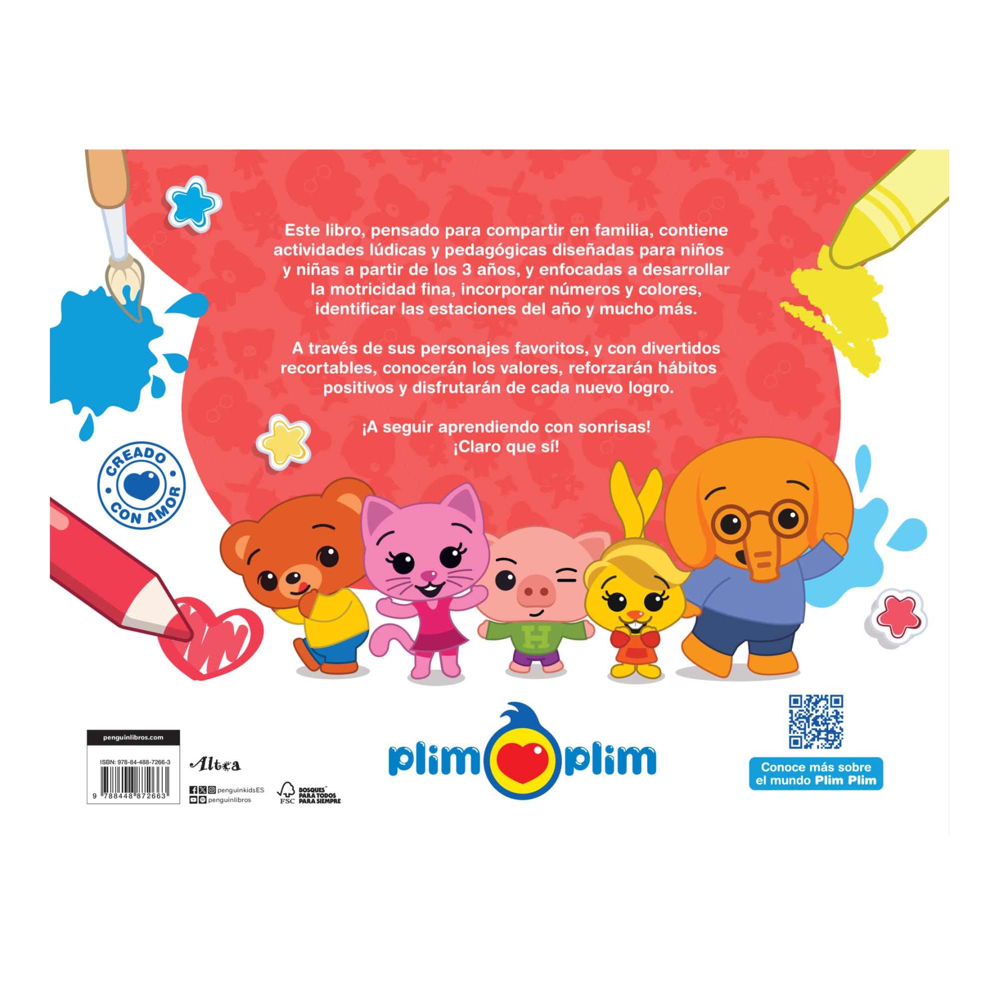 Plim Plim - Aprende jugando con Plim Plim (a partir de 3 años - Edición de España) (Capa mole) 2