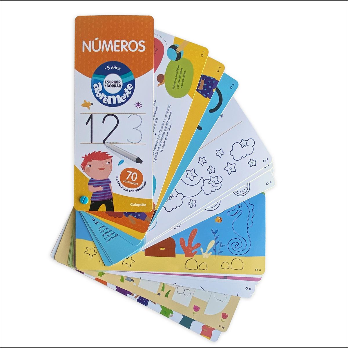 Abremente Escribir y Borrar  - Números (Capa mole) 1