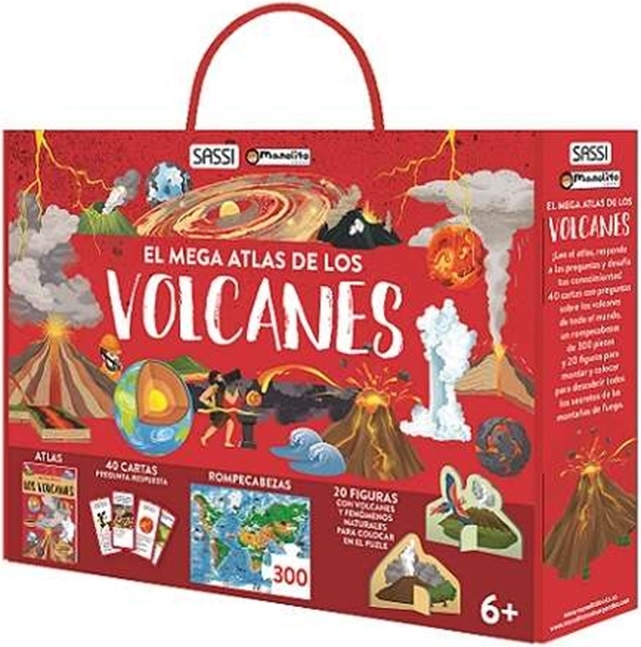Imagen 0 de El mega atlas de los volcanes  (Tapa dura)