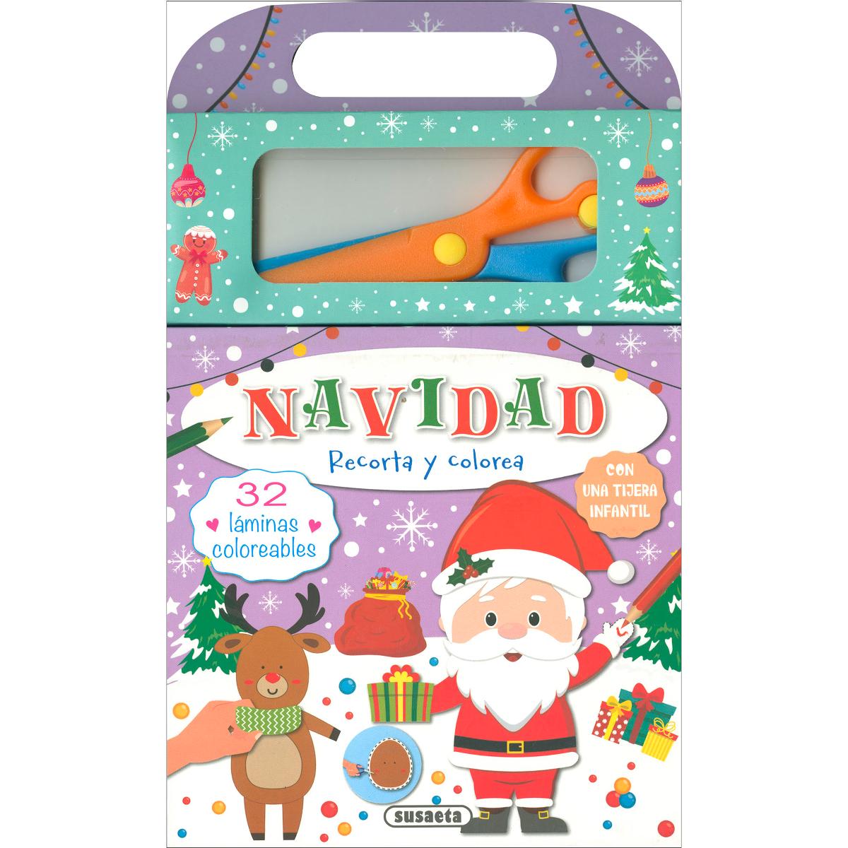 Navidad - Recorta y colorea 1