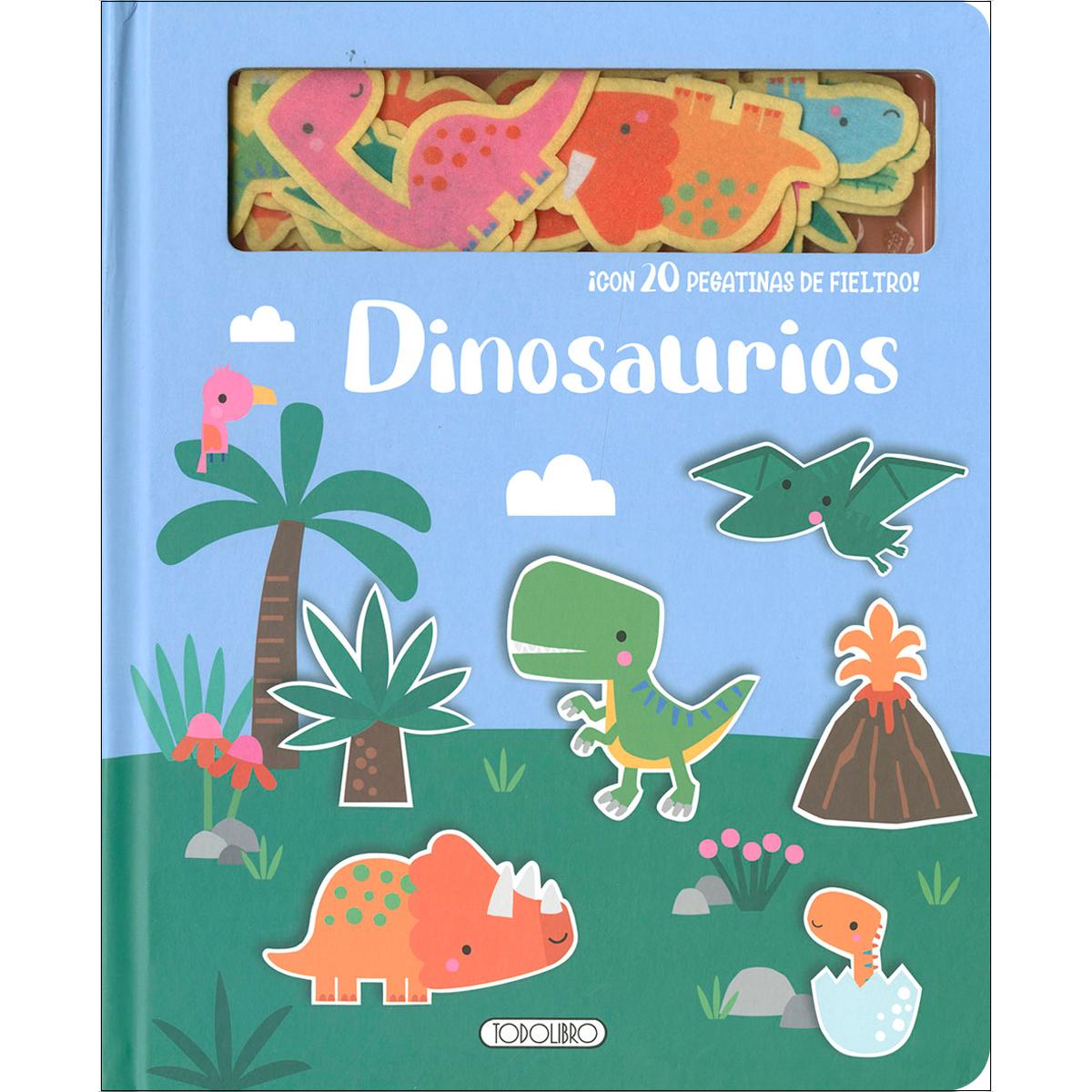 Fieltro dinos pegatinas 1
