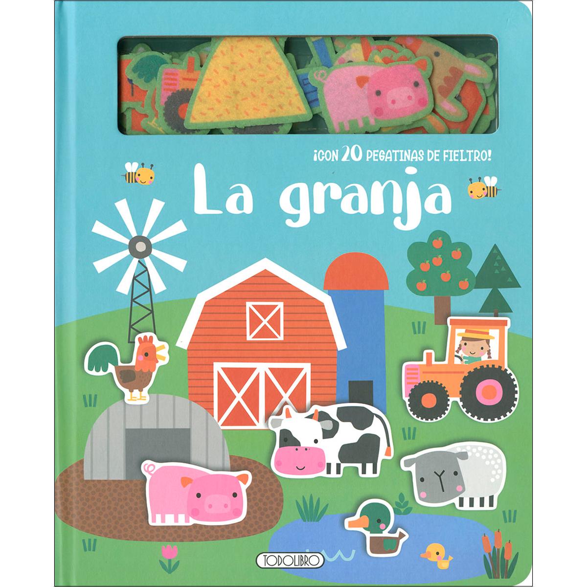 Fieltro granja pegatina 1
