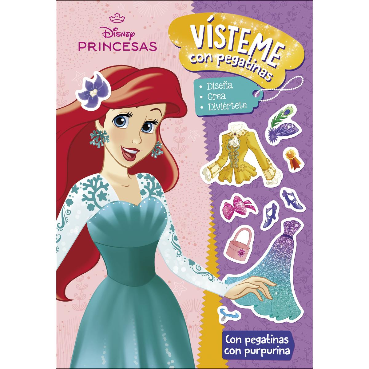 Princesas. Vísteme con pegatinas 4 1