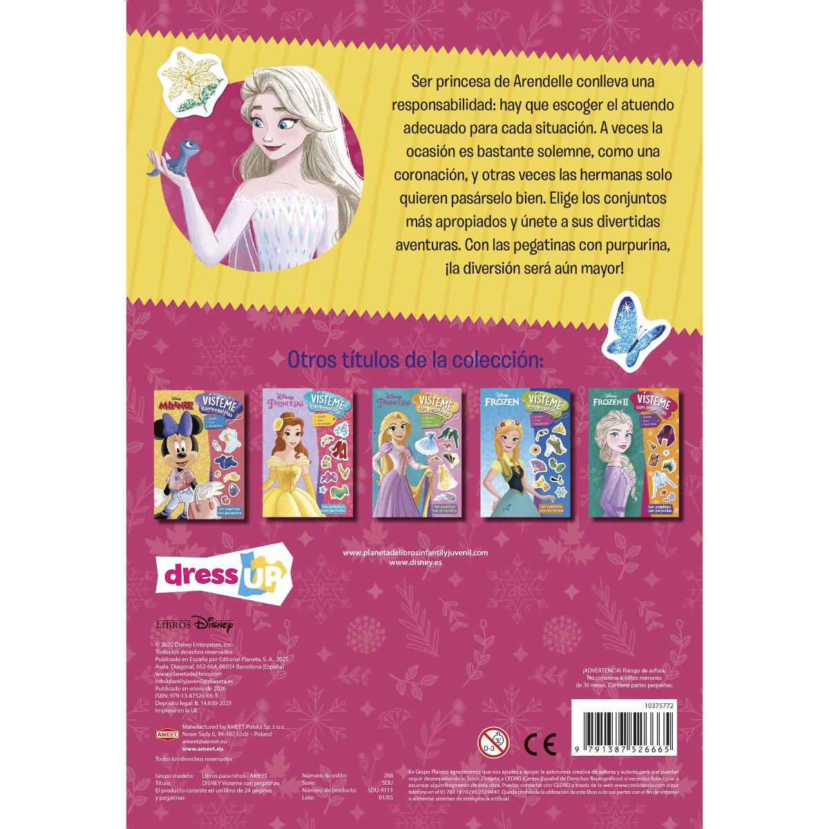 Frozen. Vísteme con pegatinas 3 2