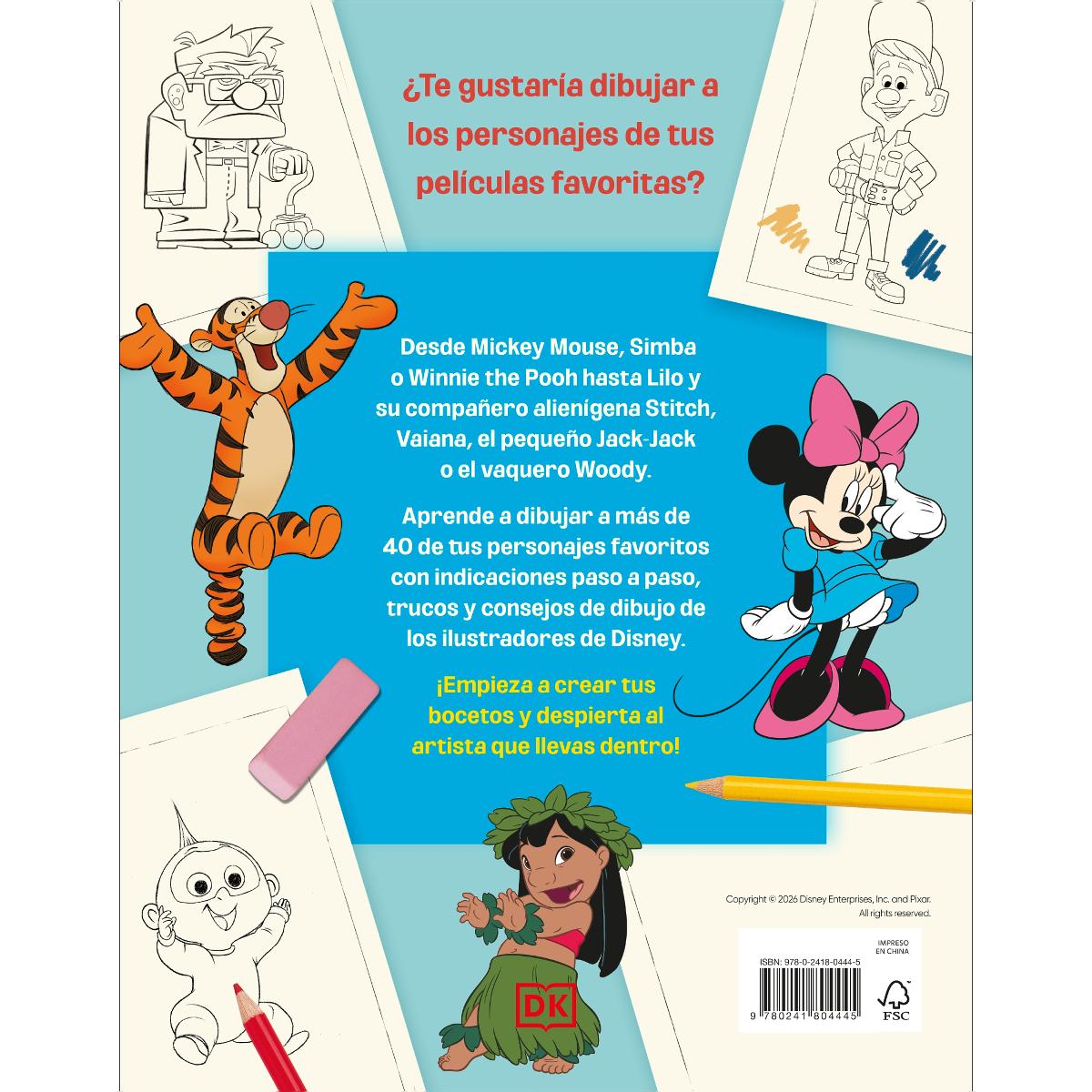 Disney Dibuja a tus personajes favoritos (Capa mole) 2