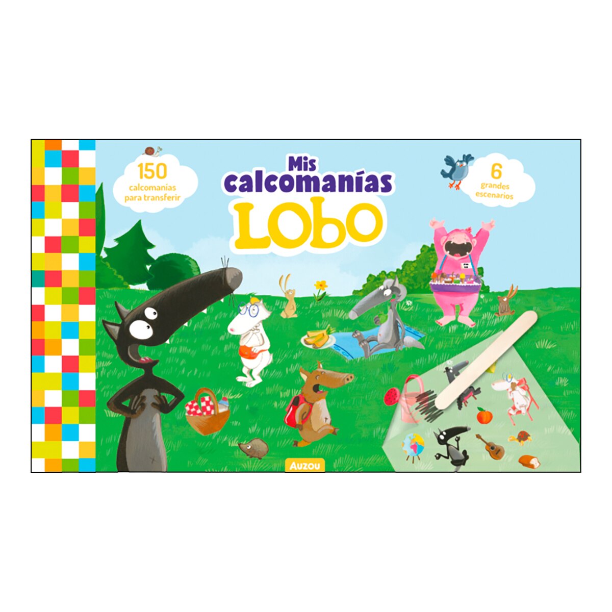 Imagem 0 de Mis calcomanías de Lobo (Capa dura)