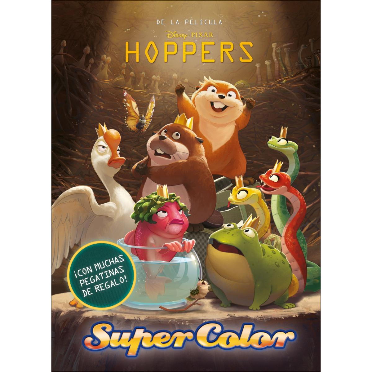 Hoppers. Supercolor: Con pegatinas 1