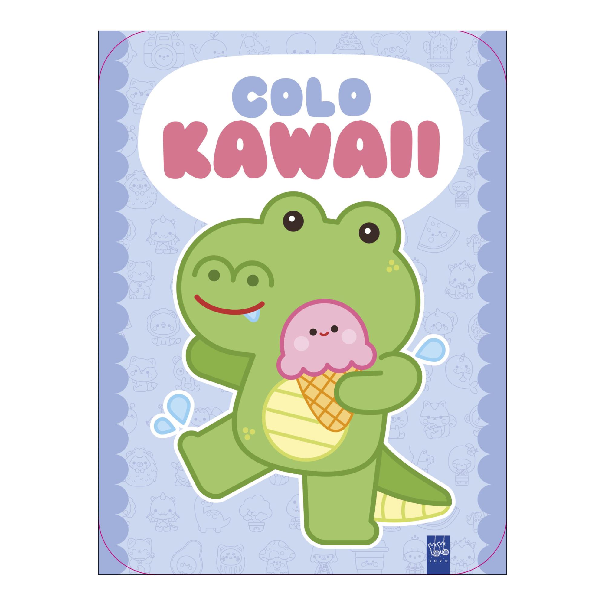 Colo Kawaii. Cocodrilo (Capa mole) 1