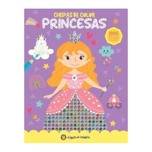 Princesas - chispas de colores 1