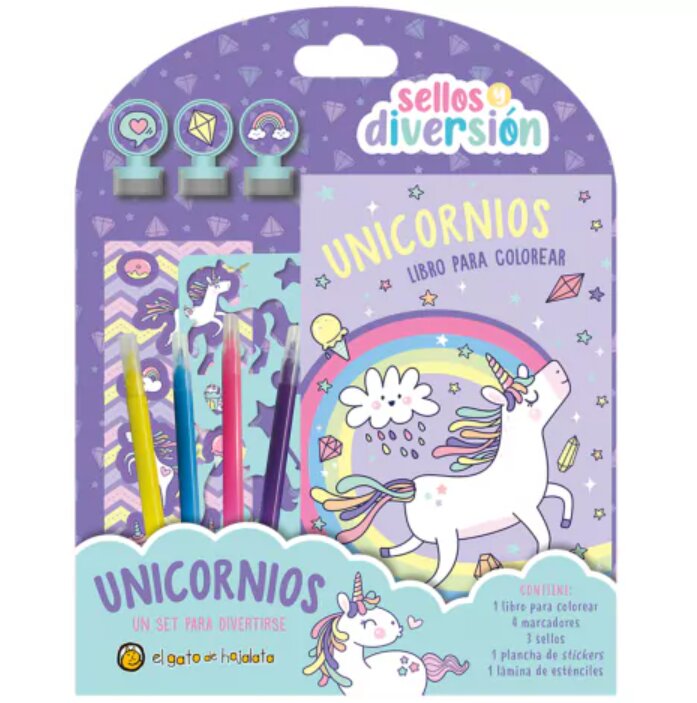 Unicornios - sellos y diversión 1